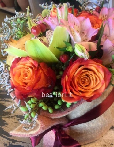 Composizione con rose