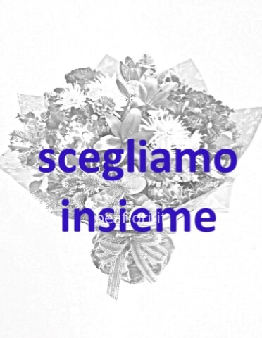 Scrivi l'importo concordato con il fiorista.