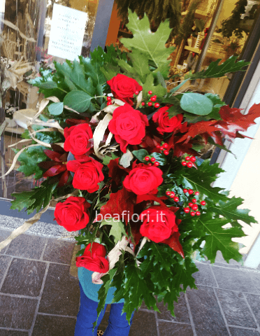 Bouquet rose rosse prima scelta