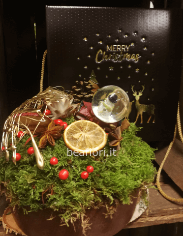 Panettone floreale