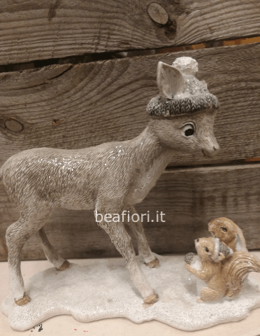 Bamby con coniglietto