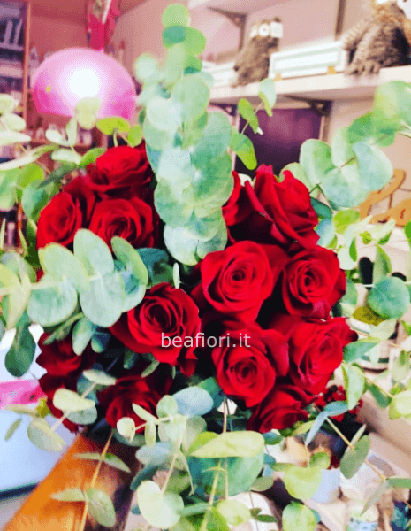 Bouquet super rose rosse