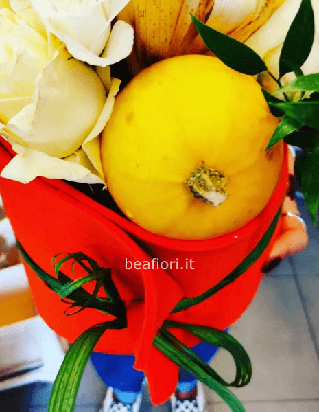 Torta floreale autunnale 