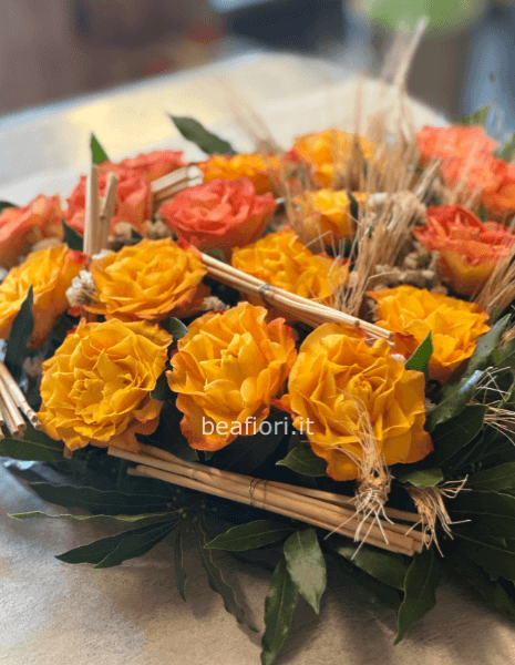 Cuore di rose diametro 40/45 cm