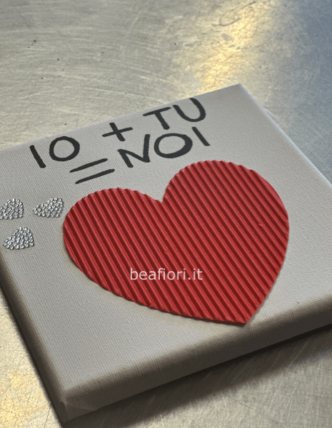 Io + tu=noi